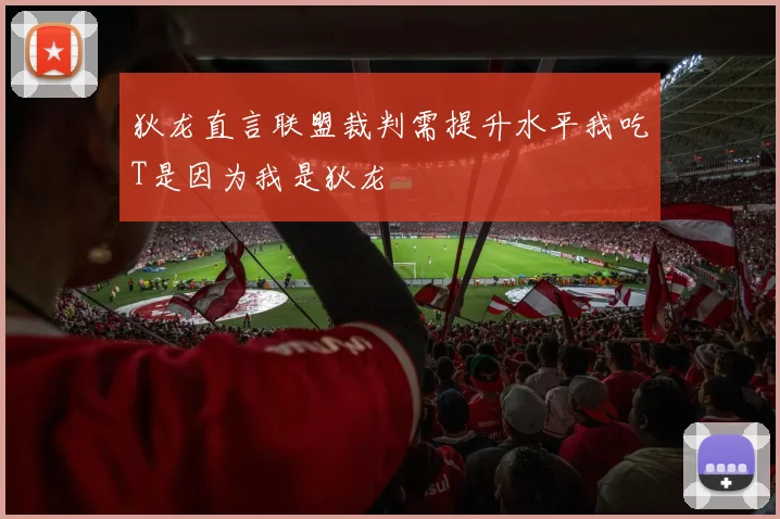 狄龙直言联盟裁判需提升水平我吃T是因为我是狄龙